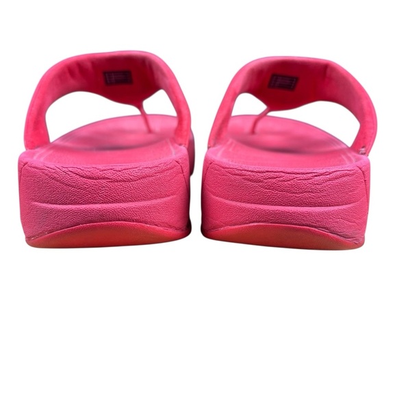 FitFlop Women's Walkstar toe-post Bright Red Sandals Sz 11 - Picture 2 of 8